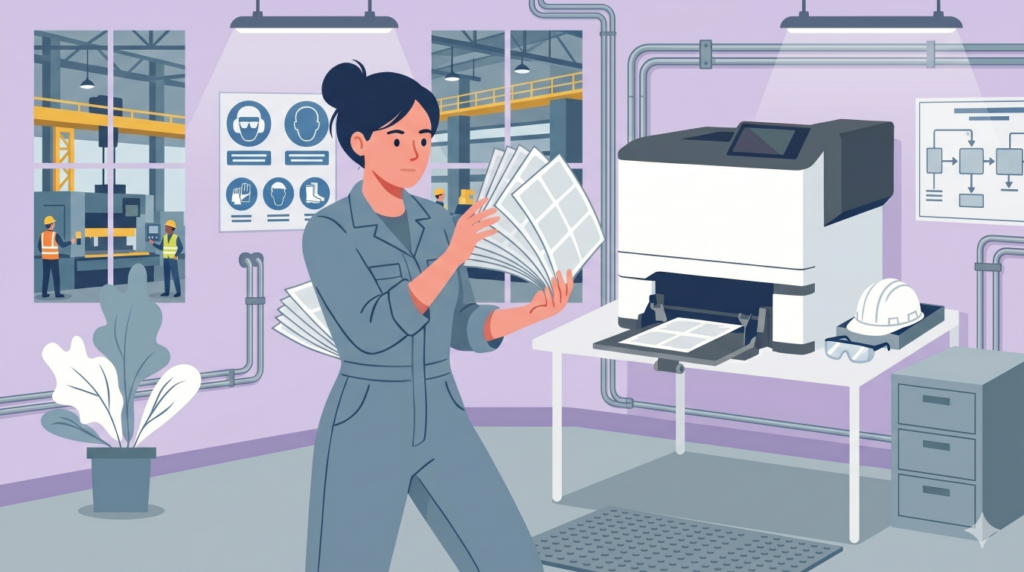 ラベル用紙の正しい保管方法~かぶり・給紙不良を防ぐ湿気・帯電対策