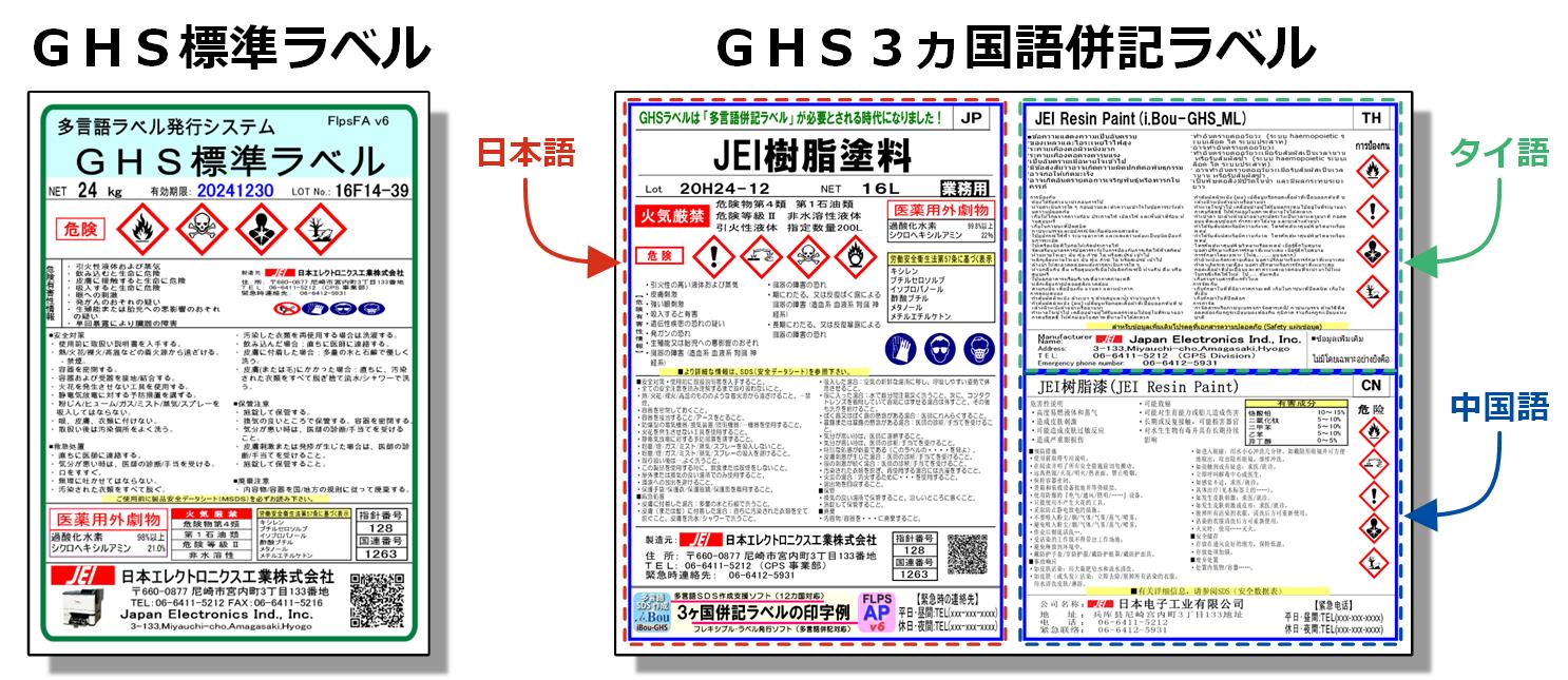 FlpsFA v6は多言語表示に対応